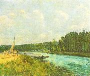 Alfred Sisley Die Ufer der Oise Germany oil painting artist